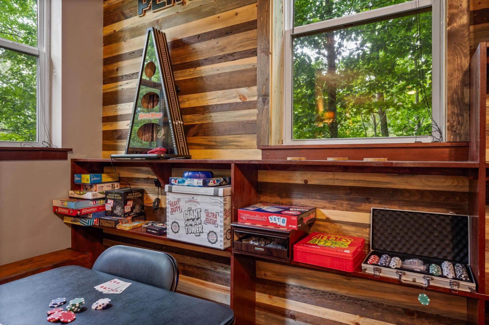Beautiful Chalet With Fireplace And Large Game Room Gatlinburg Eksteriør billede